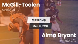 Matchup: McGill-Toolen High vs. Alma Bryant  2018