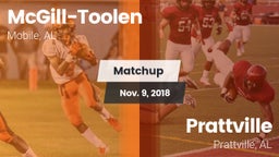 Matchup: McGill-Toolen High vs. Prattville  2018