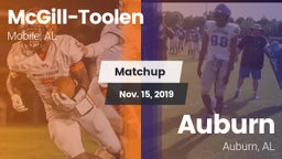 Matchup: McGill-Toolen High vs. Auburn  2019