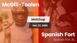 Matchup: McGill-Toolen High vs. Spanish Fort  2020