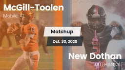 Matchup: McGill-Toolen High vs. New Dothan  2020