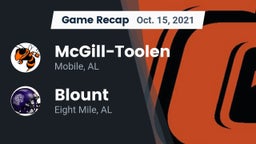 Recap: McGill-Toolen  vs. Blount  2021