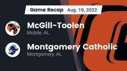 Recap: McGill-Toolen  vs. Montgomery Catholic  2022