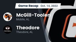 Recap: McGill-Toolen  vs. Theodore  2022
