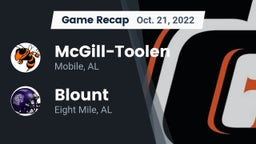 Recap: McGill-Toolen  vs. Blount  2022