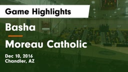 Basha  vs Moreau Catholic  Game Highlights - Dec 10, 2016