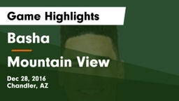 Basha  vs Mountain View  Game Highlights - Dec 28, 2016