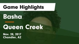 Basha  vs Queen Creek  Game Highlights - Nov. 28, 2017