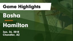 Basha  vs Hamilton  Game Highlights - Jan. 26, 2018