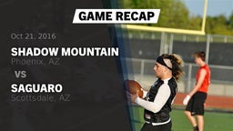 Recap: Shadow Mountain  vs. Saguaro  2016