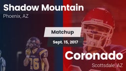 Matchup: Shadow Mountain vs. Coronado  2017