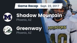 Recap: Shadow Mountain  vs. Greenway  2017