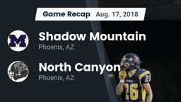 Recap: Shadow Mountain  vs. North Canyon  2018