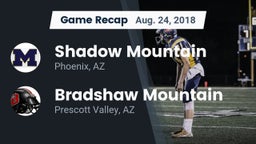 Recap: Shadow Mountain  vs. Bradshaw Mountain  2018