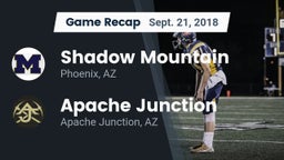 Recap: Shadow Mountain  vs. Apache Junction  2018
