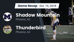 Recap: Shadow Mountain  vs. Thunderbird  2018