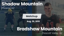 Matchup: Shadow Mountain vs. Bradshaw Mountain  2019