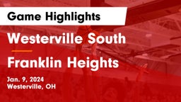 Westerville South  vs Franklin Heights  Game Highlights - Jan. 9, 2024