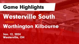 Westerville South  vs Worthington Kilbourne  Game Highlights - Jan. 12, 2024