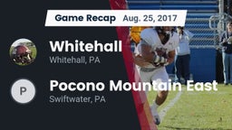 Recap: Whitehall  vs. Pocono Mountain East  2017