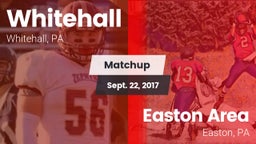 Matchup: Whitehall High vs. Easton Area  2017