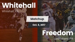 Matchup: Whitehall High vs. Freedom  2017