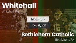 Matchup: Whitehall High vs. Bethlehem Catholic  2017