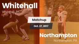 Matchup: Whitehall High vs. Northampton  2017