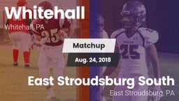 Matchup: Whitehall High vs. East Stroudsburg  South 2018