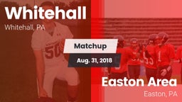 Matchup: Whitehall High vs. Easton Area  2018