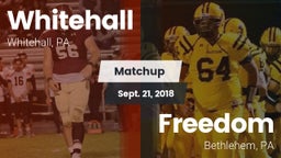 Matchup: Whitehall High vs. Freedom  2018