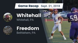 Recap: Whitehall  vs. Freedom  2018