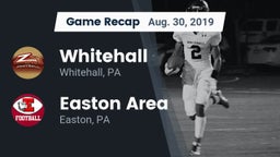 Recap: Whitehall  vs. Easton Area  2019