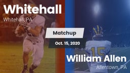 Matchup: Whitehall High vs. William Allen  2020