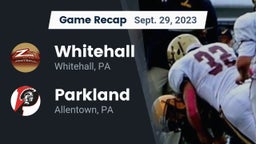 Recap: Whitehall  vs. Parkland  2023