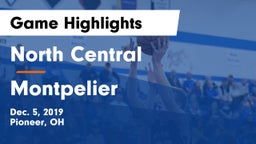 North Central  vs Montpelier  Game Highlights - Dec. 5, 2019