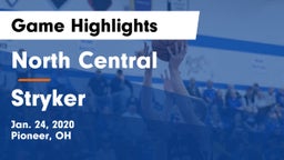 North Central  vs Stryker  Game Highlights - Jan. 24, 2020