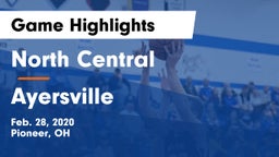 North Central  vs Ayersville  Game Highlights - Feb. 28, 2020
