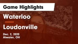 Waterloo  vs Loudonville  Game Highlights - Dec. 2, 2020