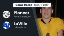 Recap: Pioneer  vs. LaVille  2017