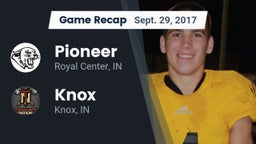 Recap: Pioneer  vs. Knox  2017