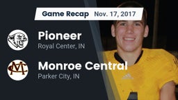 Recap: Pioneer  vs. Monroe Central  2017