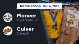 Recap: Pioneer  vs. Culver  2017