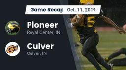 Recap: Pioneer  vs. Culver  2019