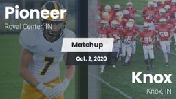 Matchup: Pioneer  vs. Knox  2020