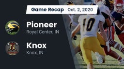 Recap: Pioneer  vs. Knox  2020