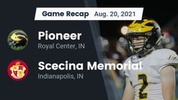 Recap: Pioneer  vs. Scecina Memorial  2021
