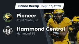 Recap: Pioneer  vs. Hammond Central  2023