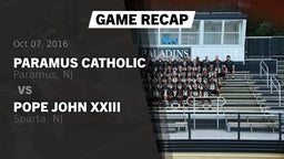 Recap: Paramus Catholic  vs. Pope John XXIII  2016