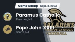 Recap: Paramus Catholic  vs. Pope John XXIII  2023
